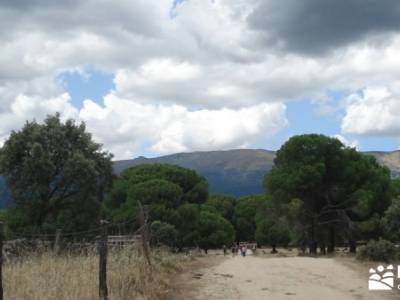 Paseo y Baño por el Valle y Río Tiétar;navacerrada la barranca la pedriza mapa cañadas reales